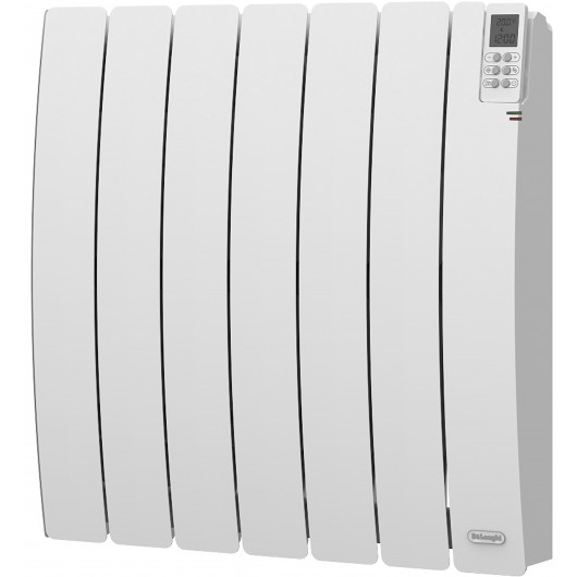 DELONGHI Rubino Radiateur à Inertie Fluide Horizontal Blanc 1000W - 275466  - DiscountElec