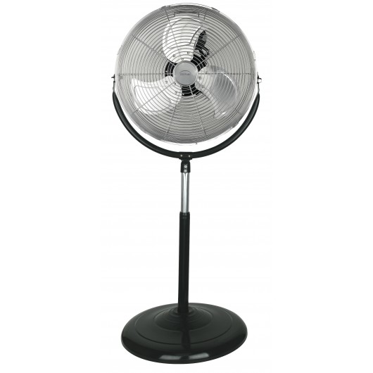 Brasseur D'Air Domair BA45CC - 45 Cm, 3 Vitesses, Inclinable - Pour Pièce, Bureau, Atelier - 120W, Chrome - 11