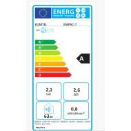 Étiquette énergie classe A du climatiseur KUMTEL KMPAC-7