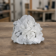 Chiffons d'essuyage blancs TEC'HIT 312300 sur établi