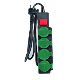 Blocs multiprise avec interrupteur étanche