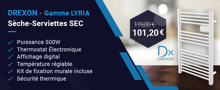 Dx- Seche -serviettes sec LYRIA 500 